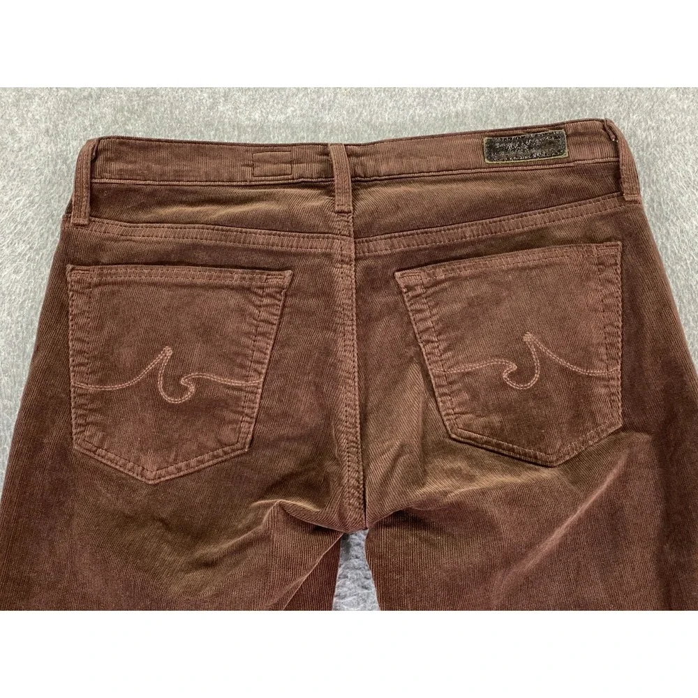 Adriano Goldschmied The Stevie Ankle Brown Corduroy 26R‎ (Fits 28) Preppy City